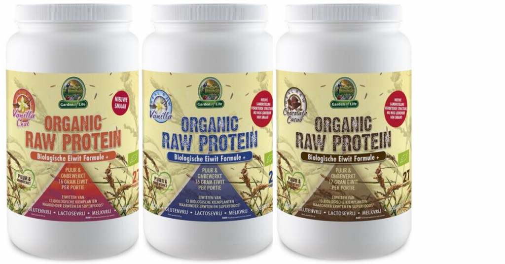 Garden of lIfe organic raw protein