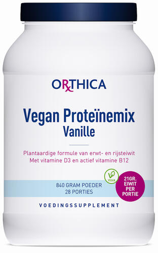 orthica vegan proteïnemix vanille