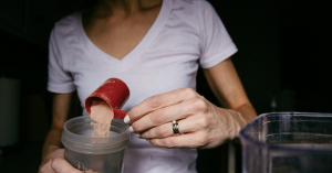 Vegan eiwitshake maken