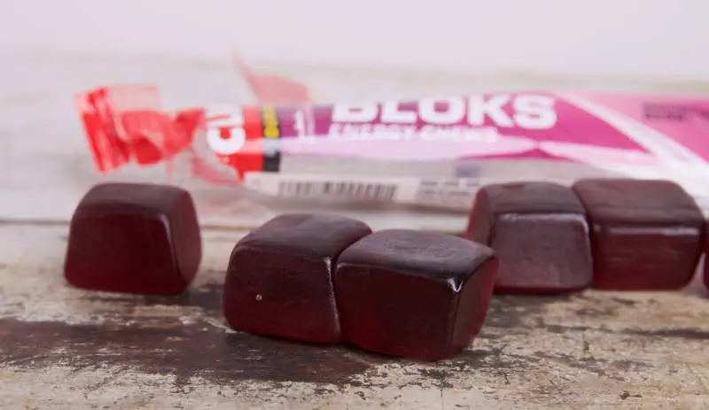 Clif Bloks energy chews mountains berry