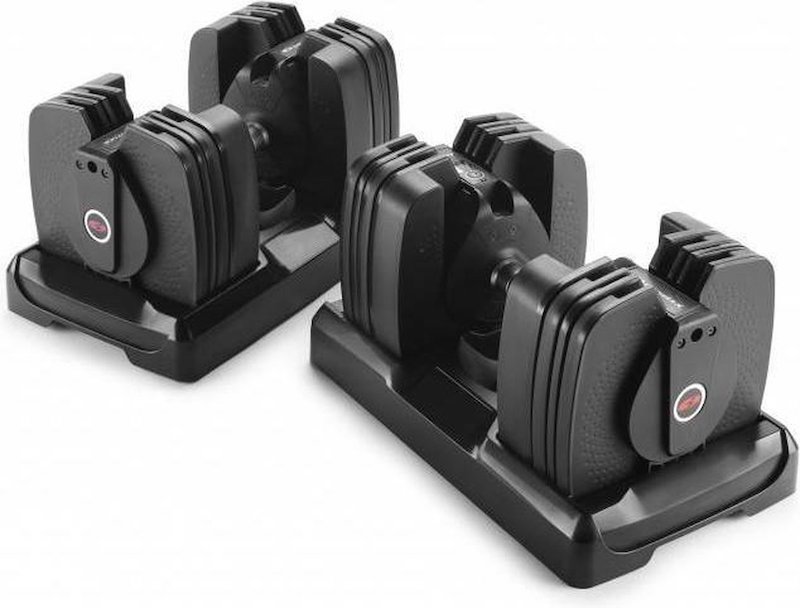 Bowflex Selecttech Dumbellset 1090i 4 - 41 kg (paar Bowflex Selecttech Dumbellset 1090i 4 - 41 kg (paar