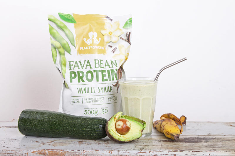 Plantpowders Fava Bean Protein smooothie